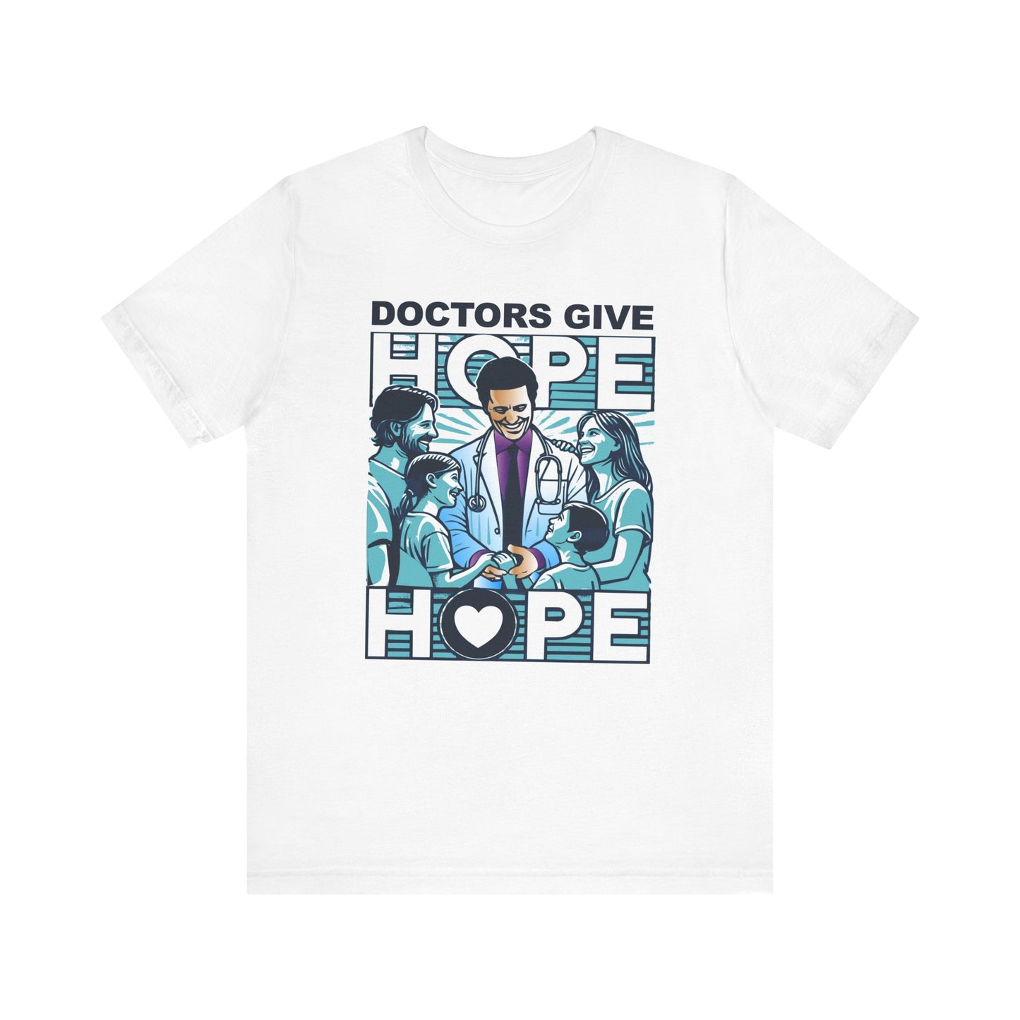 Doctor's Give Hope - M - Unisex Garment-Dyed T-shirt