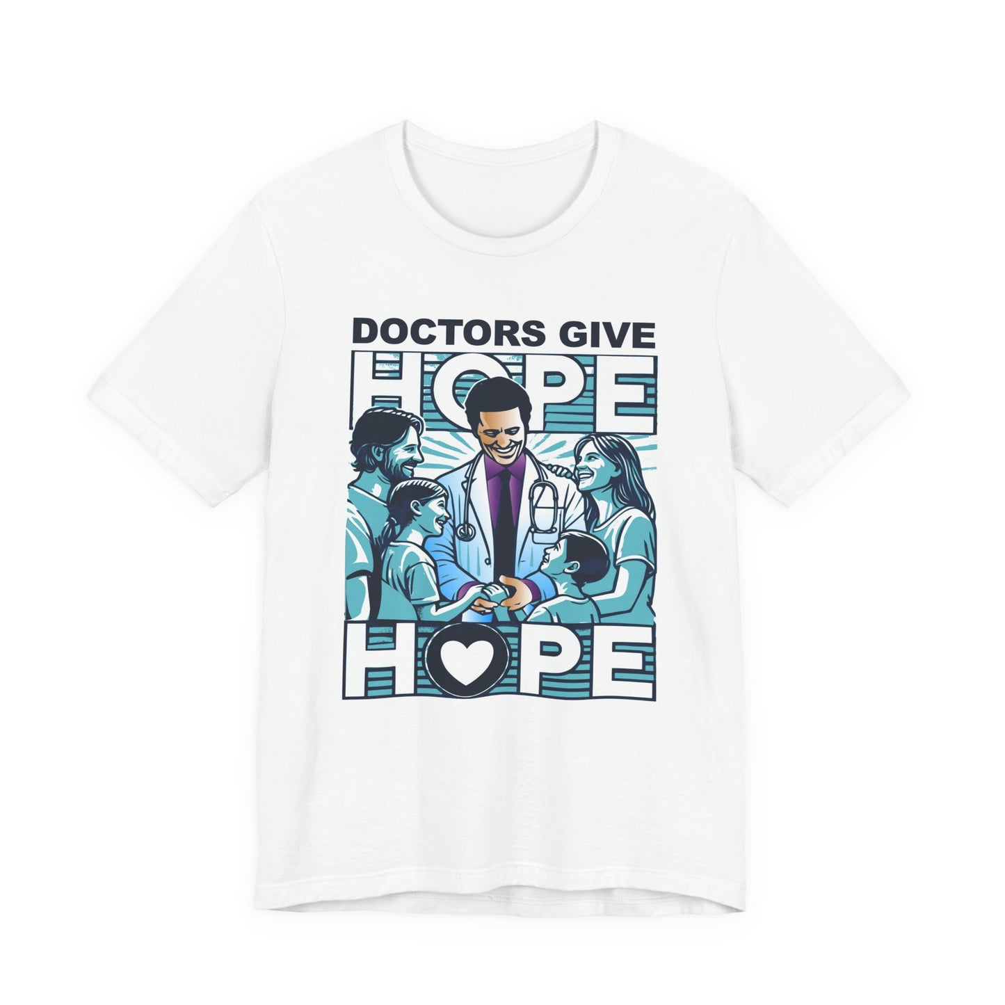 Doctor's Give Hope - M - Unisex Garment-Dyed T-shirt