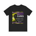 God Cares - Gold Lion - Unisex  T-Shirt