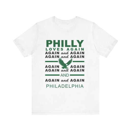 A34-A – Philly Birds and Philly Love! - Unisex Jersey Short Sleeve Tee