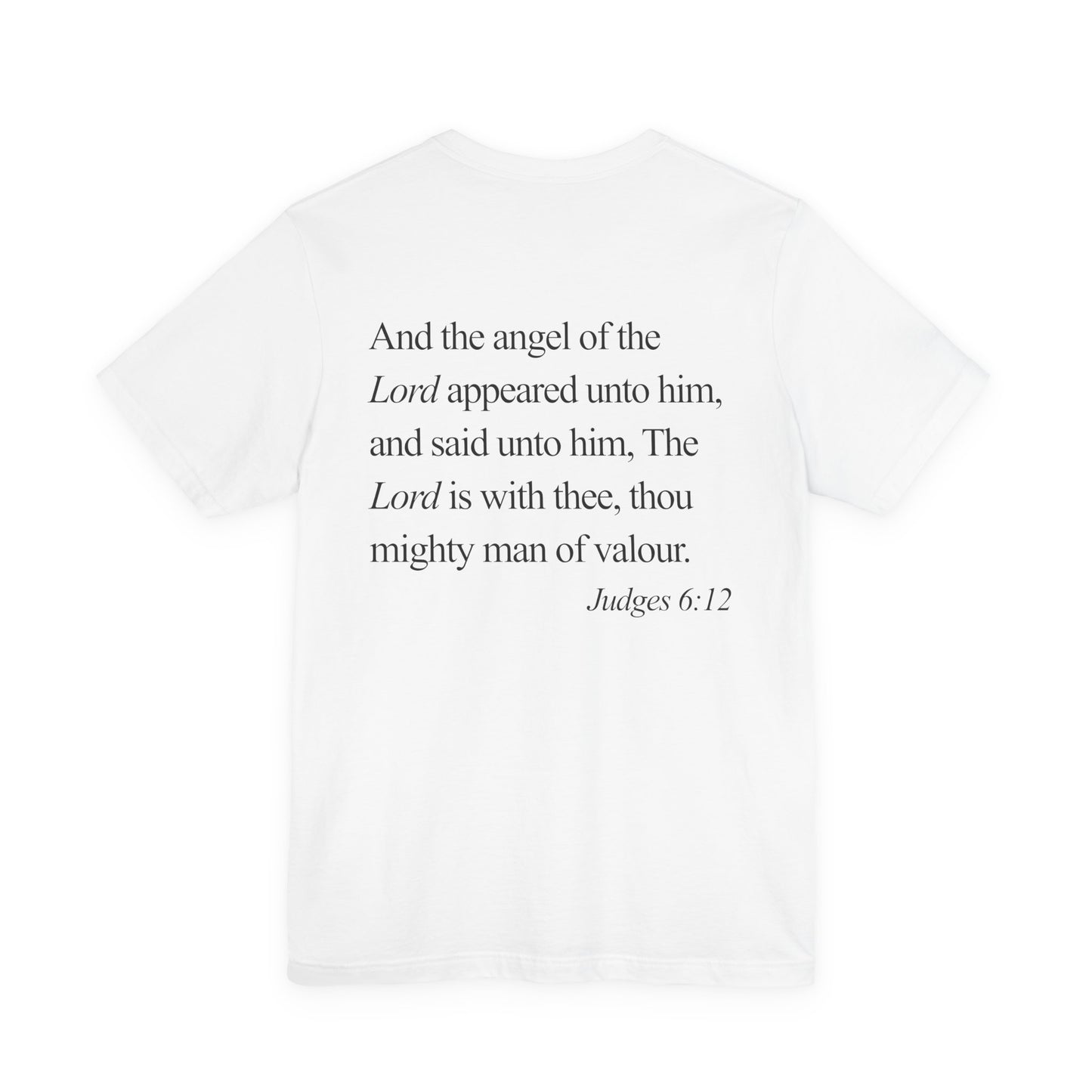 Mighty Man of Valor Tee | Unisex Jersey Short Sleeve T-Shirt, Strength, Empowerment, Adventure, Gift for Him