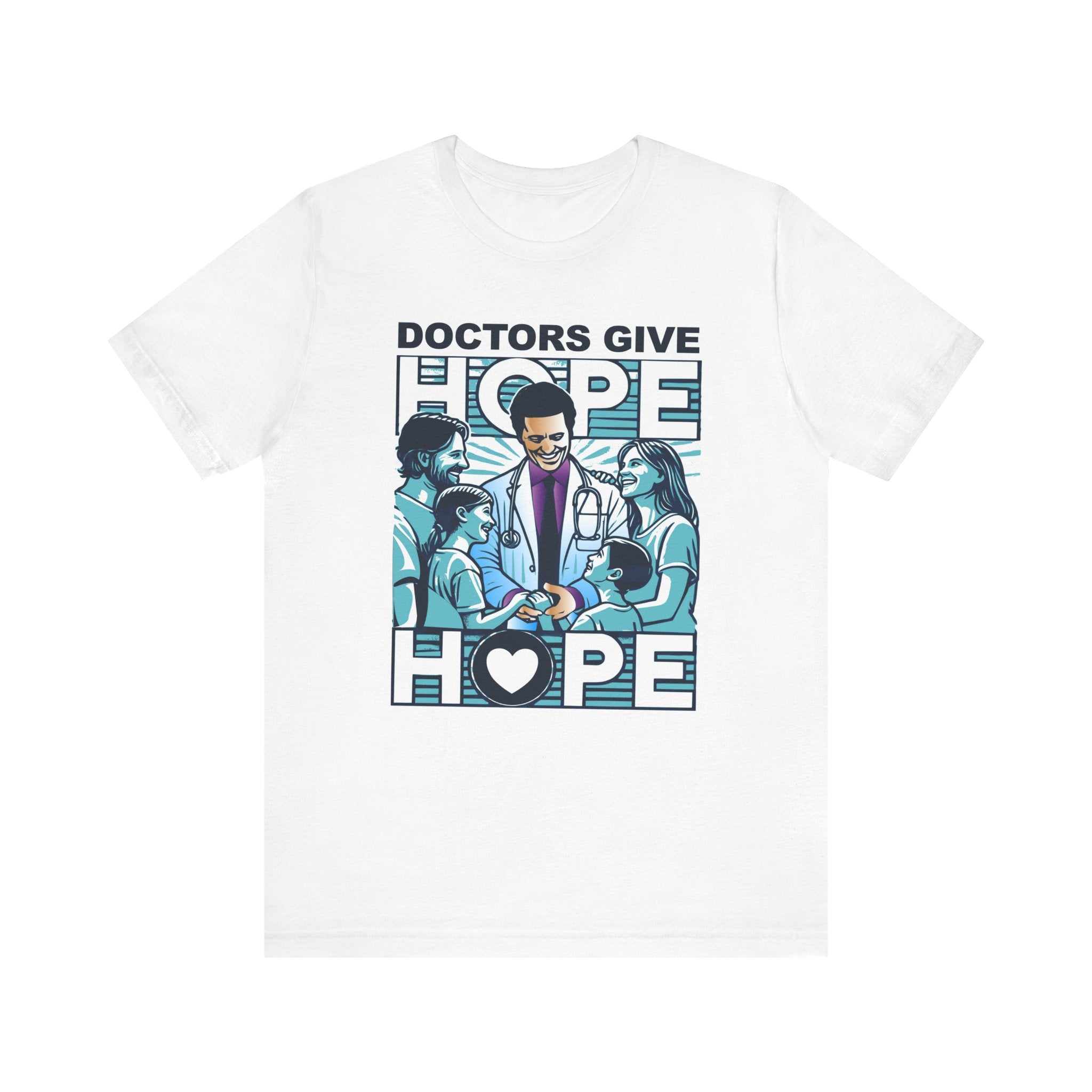 Doctor's Give Hope - M - Unisex Garment-Dyed T-shirt