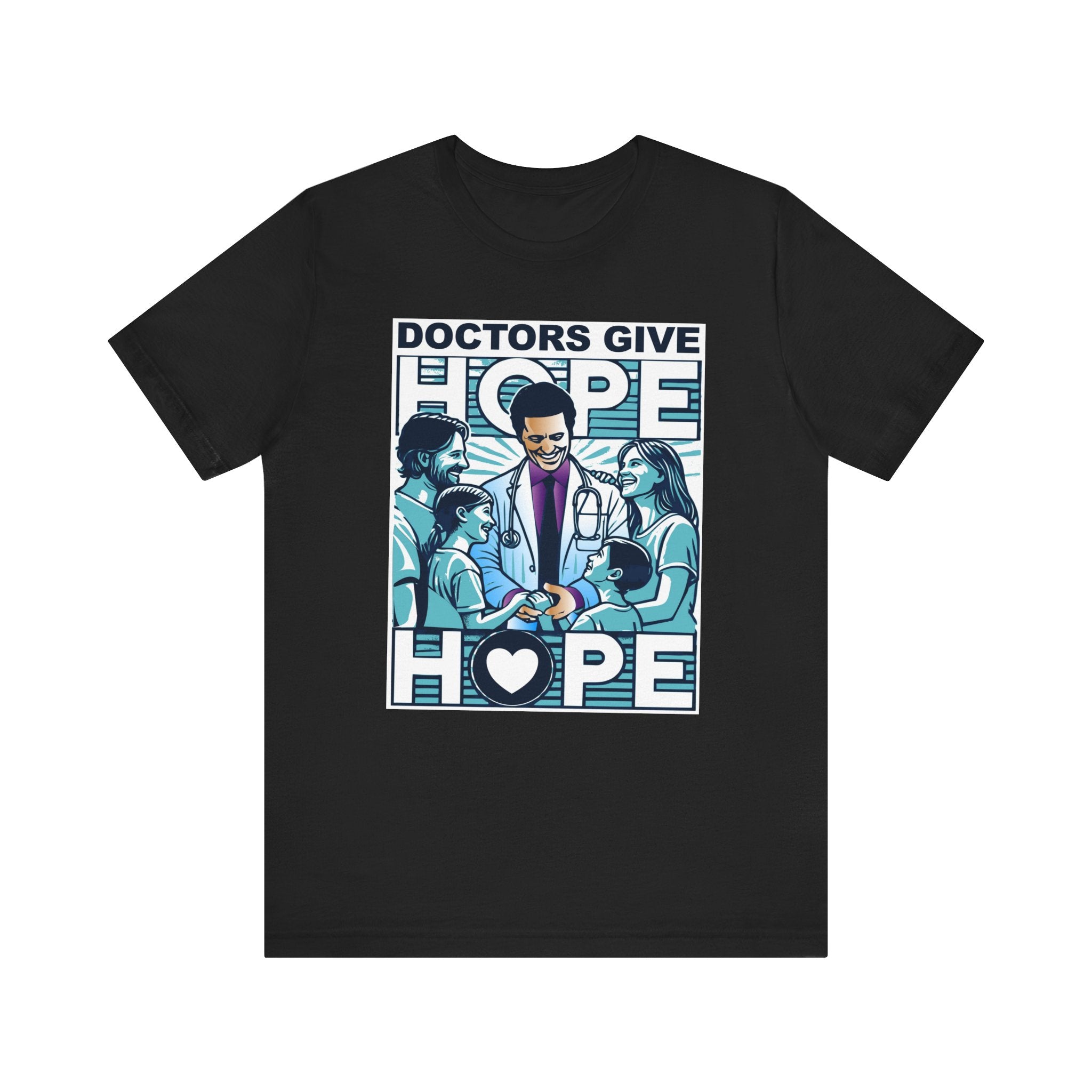 Doctor's Give Hope - M - Unisex Garment-Dyed T-shirt