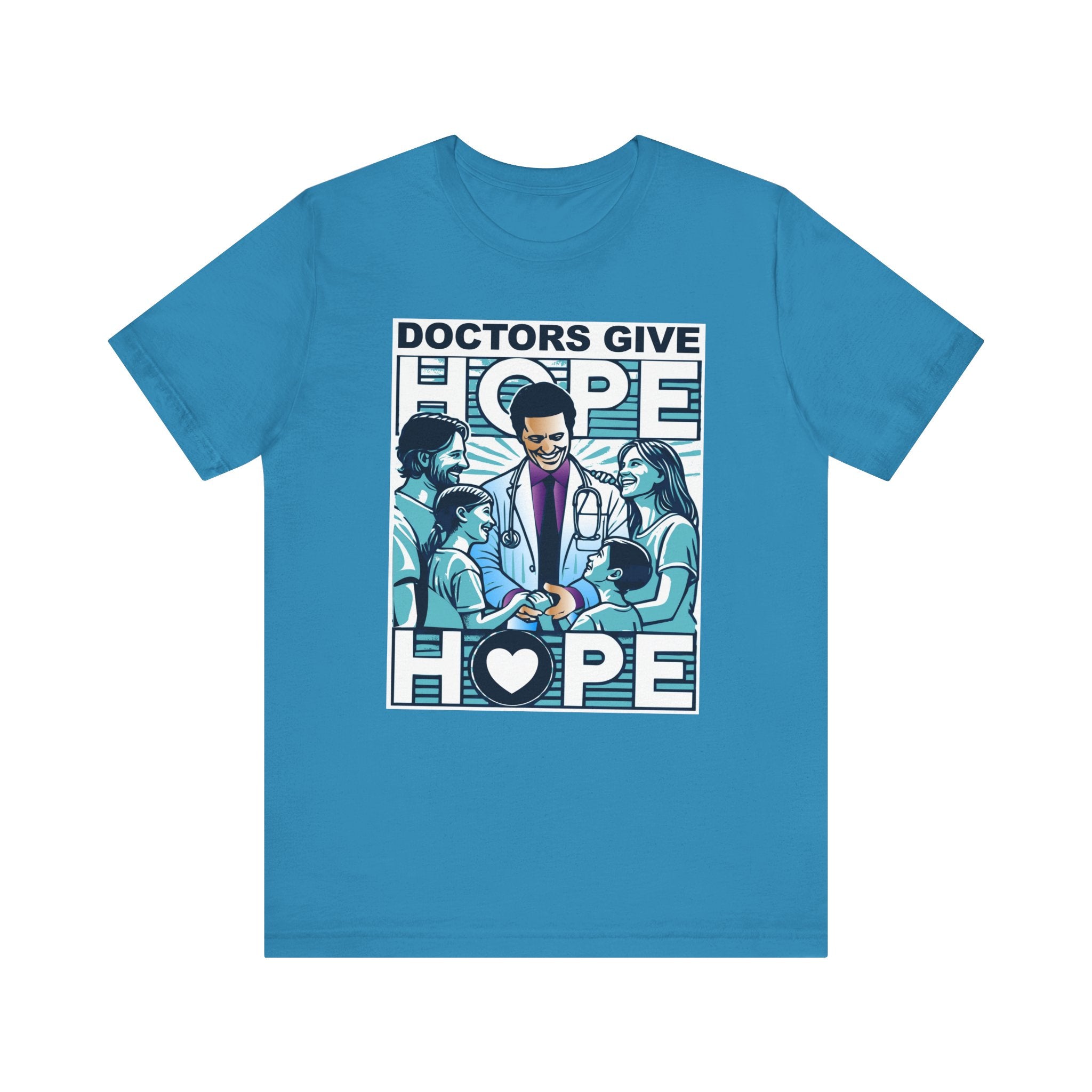 Doctor's Give Hope - M - Unisex Garment-Dyed T-shirt