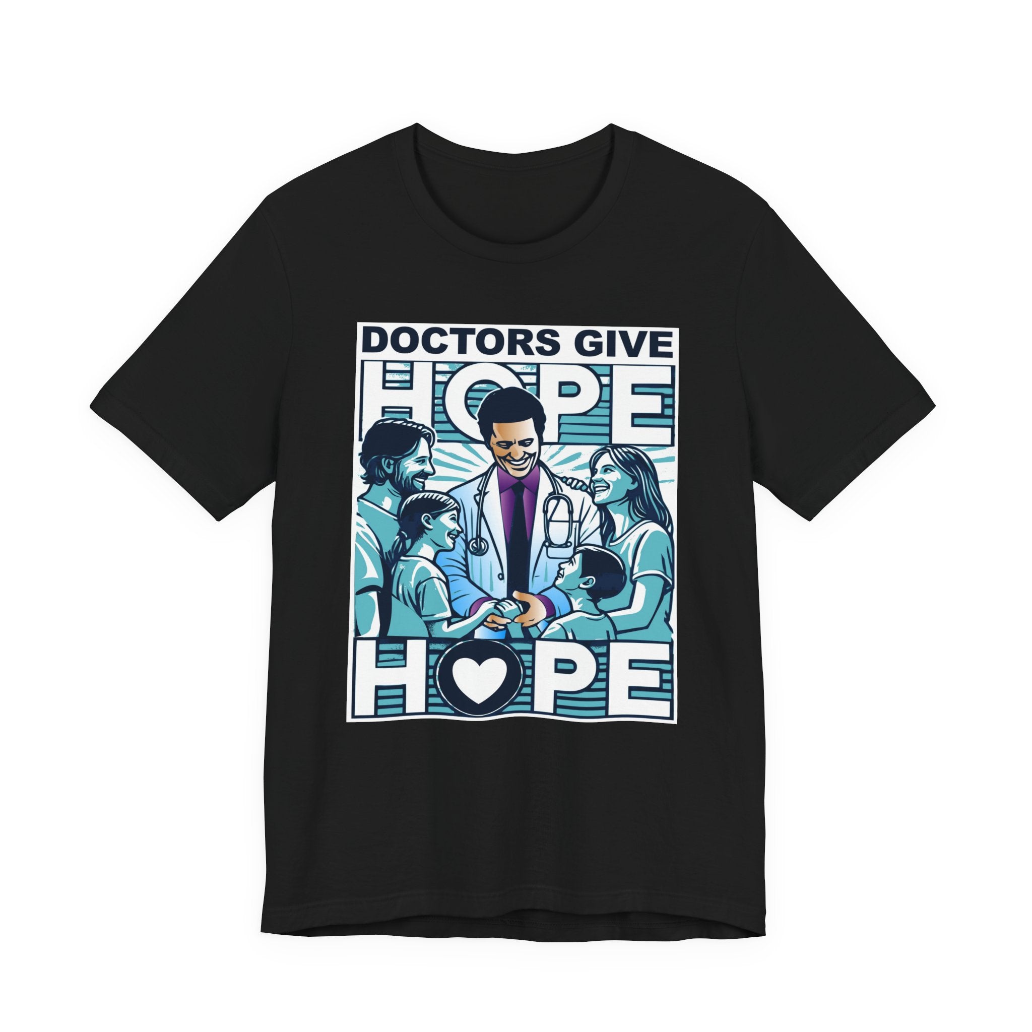 Doctor's Give Hope - M - Unisex Garment-Dyed T-shirt