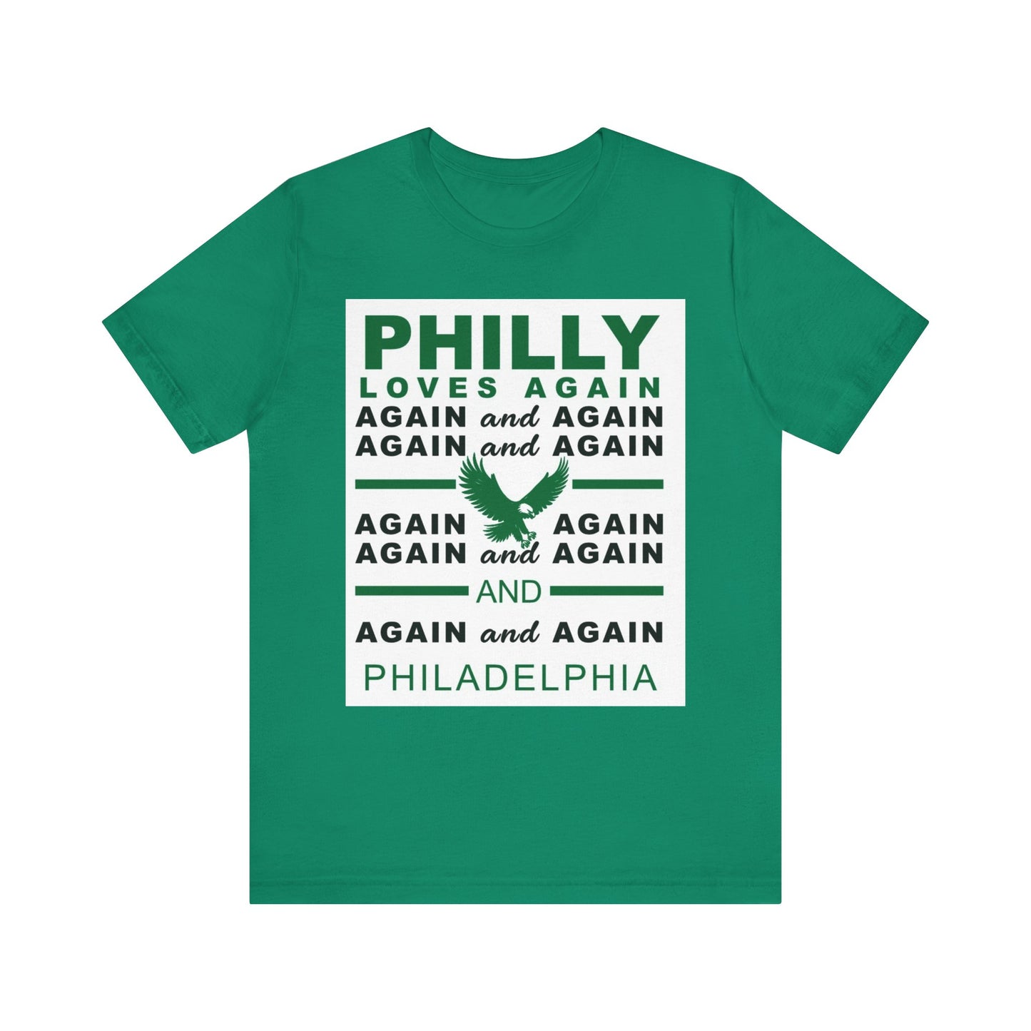 A34-A – Philly Birds and Philly Love! - Unisex Jersey Short Sleeve Tee