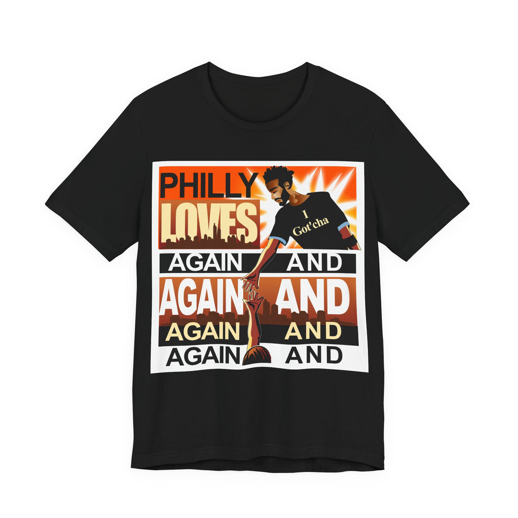 Philly Pride! - M – Helping Hand Up -Unisex Cotton Crew Tee