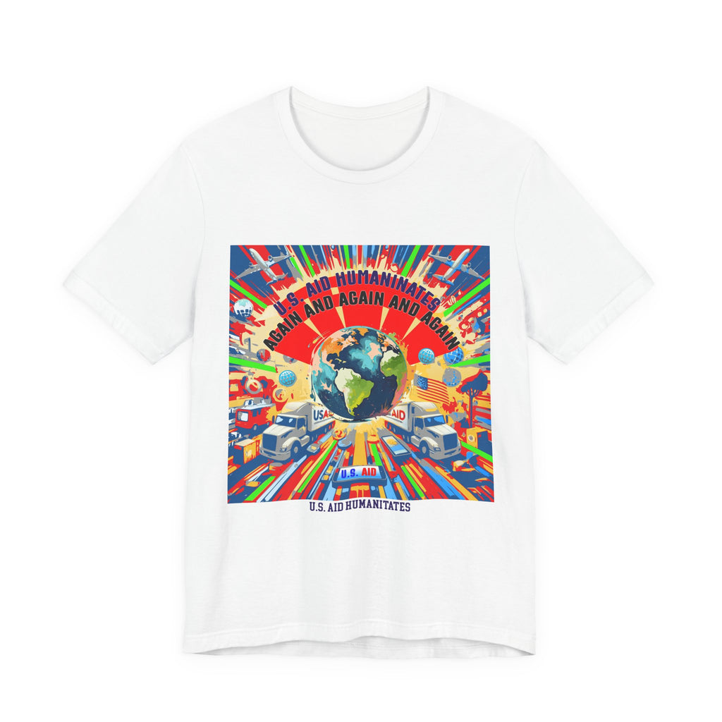 U.S. Aid Humanitates - Unisex Jersey Tee - Celebrate Humanity & Connection
