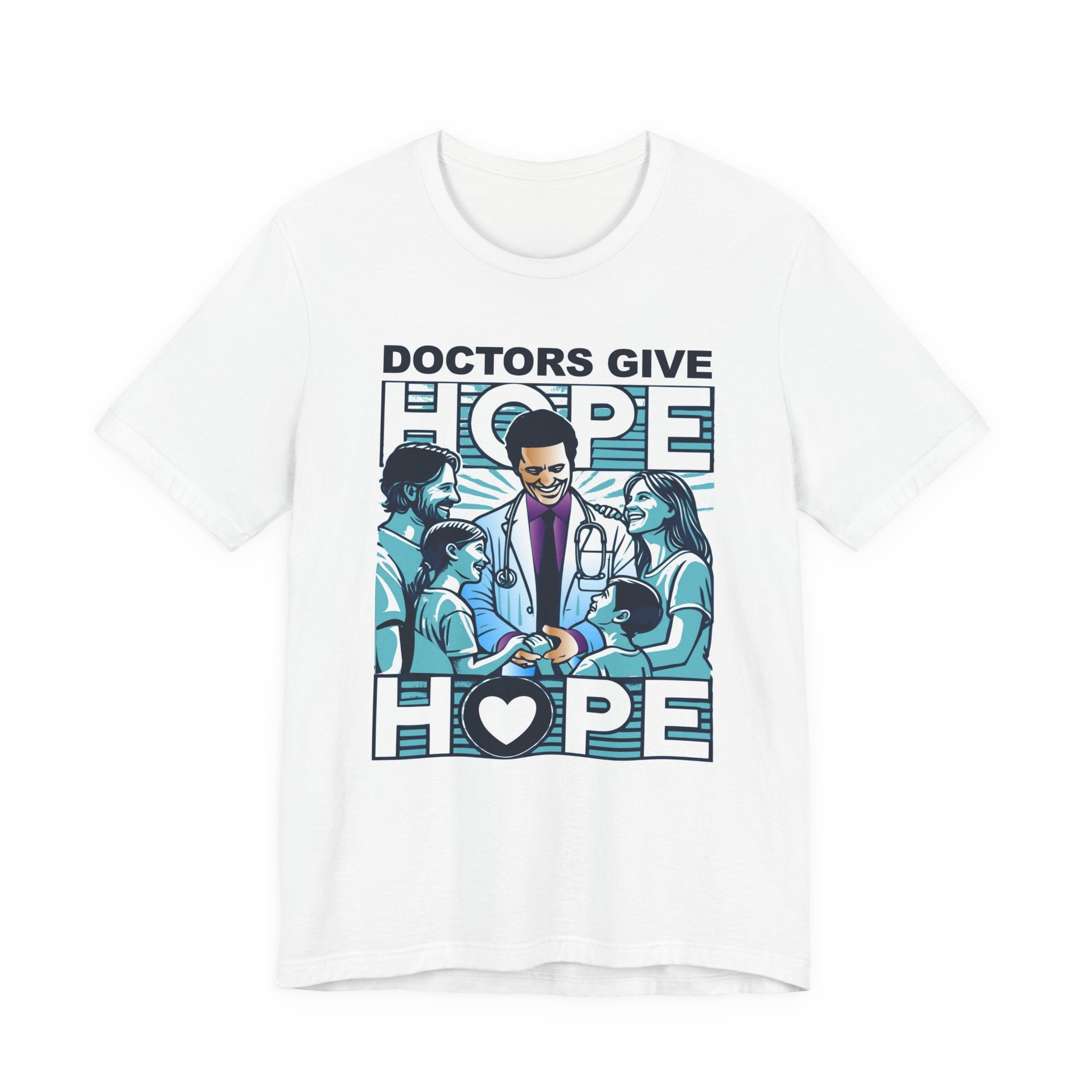 Doctor's Give Hope - M - Unisex Garment-Dyed T-shirt