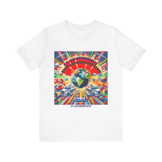 U.S. Aid Humanitates - Unisex Jersey Tee - Celebrate Humanity & Connection