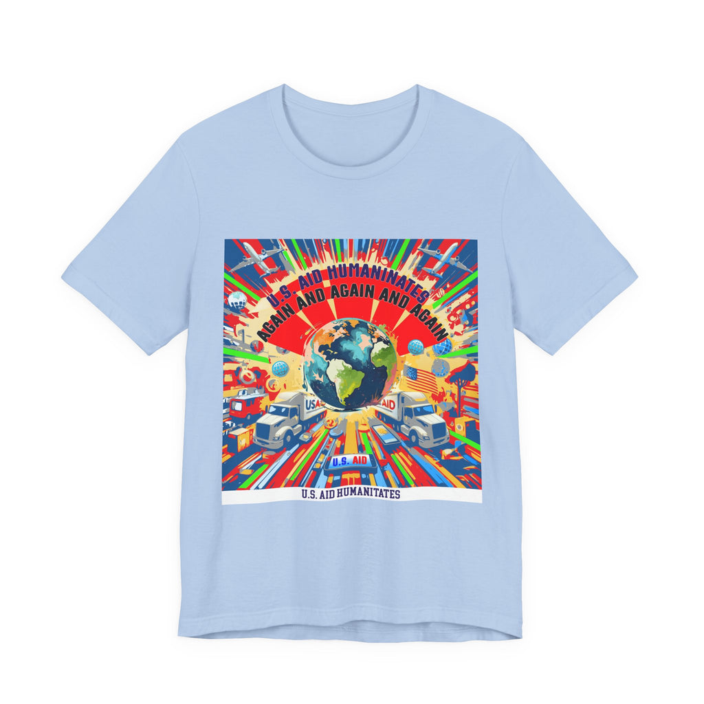 U.S. Aid Humanitates - Unisex Jersey Tee - Celebrate Humanity & Connection