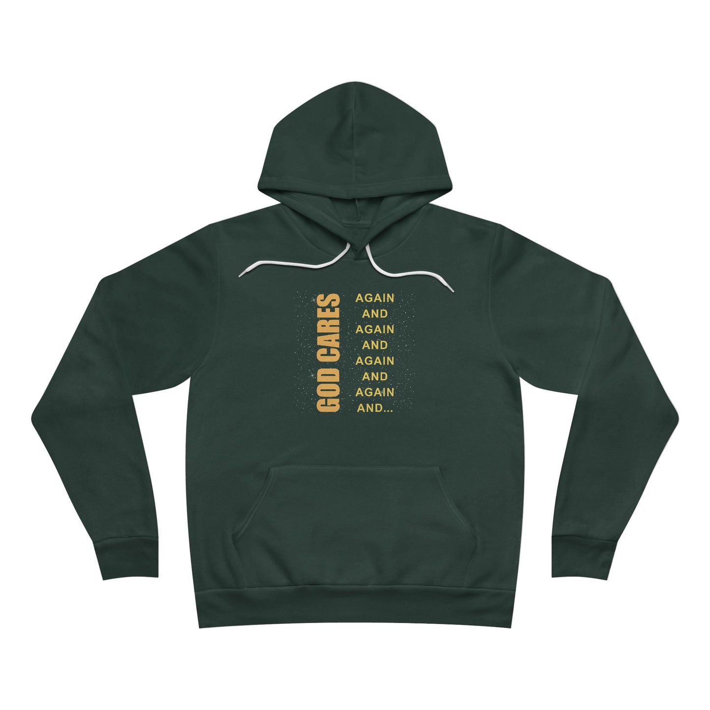 God Cares- Inspirational Hoodie | Unisex Pullover for Everyday Wear