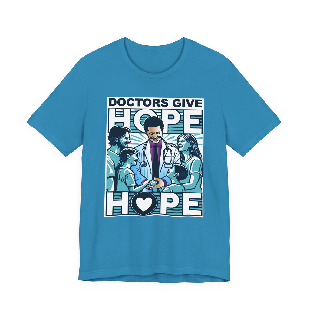 Doctor's Give Hope - M - Unisex Garment-Dyed T-shirt