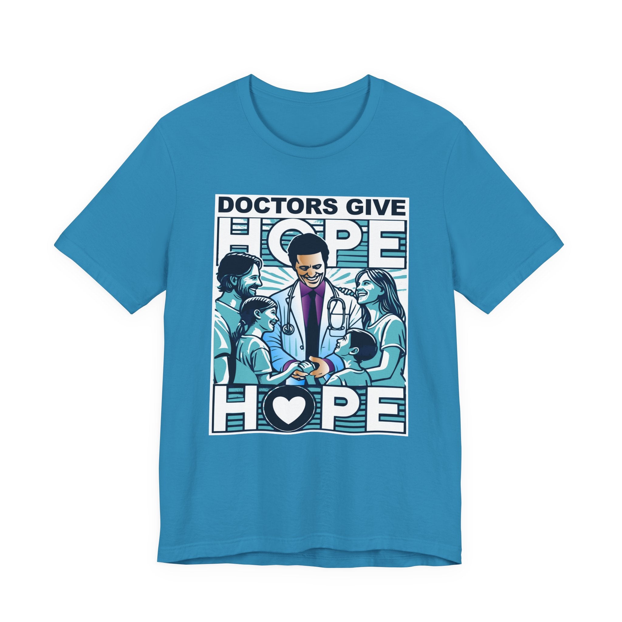 Doctor's Give Hope - M - Unisex Garment-Dyed T-shirt