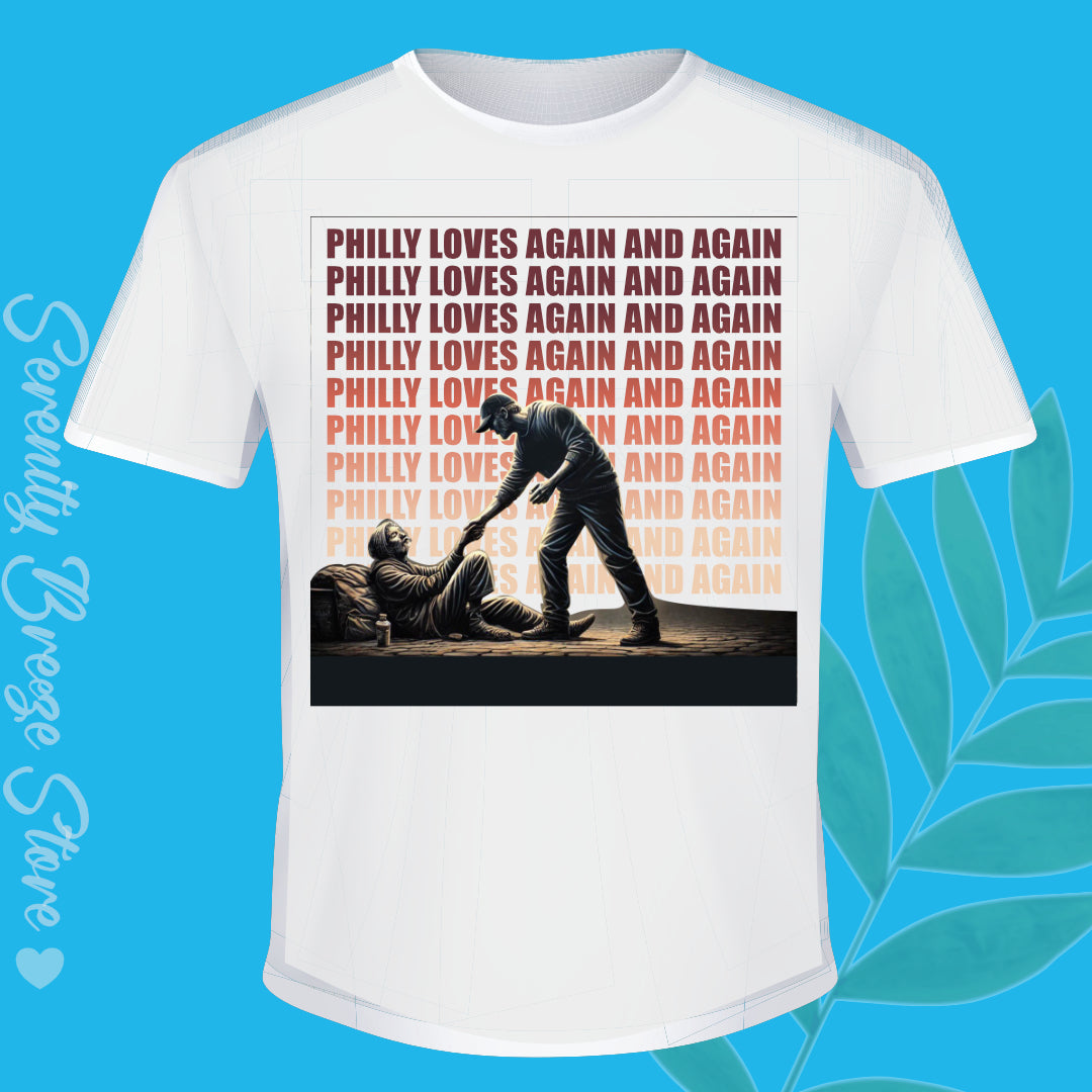 A36 – Helping Man Up From The Ground - Tee Shirt